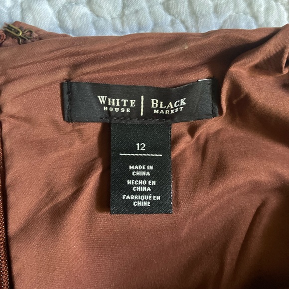 White House Black Market Leather Skirt- Size 12 - Picture 4 of 5